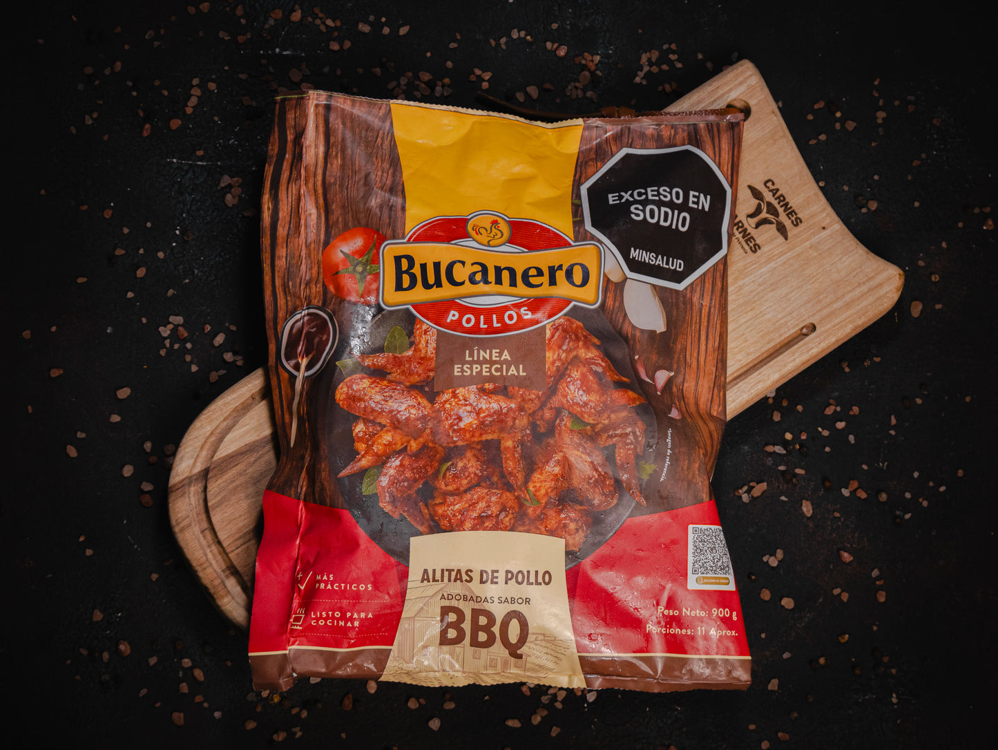 Alitas de pollo BBQ x 900g