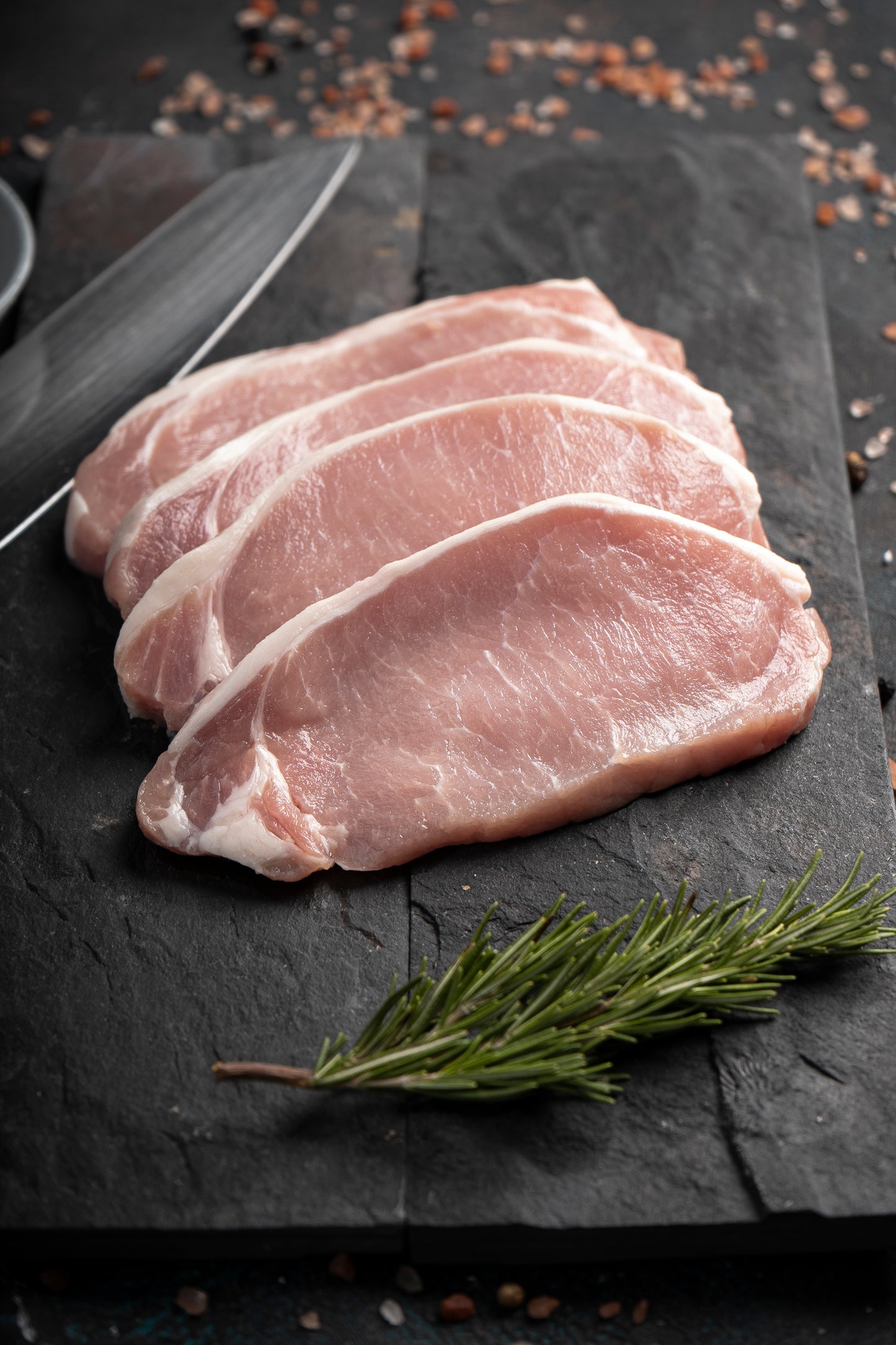 Lomo de cerdo porcionado