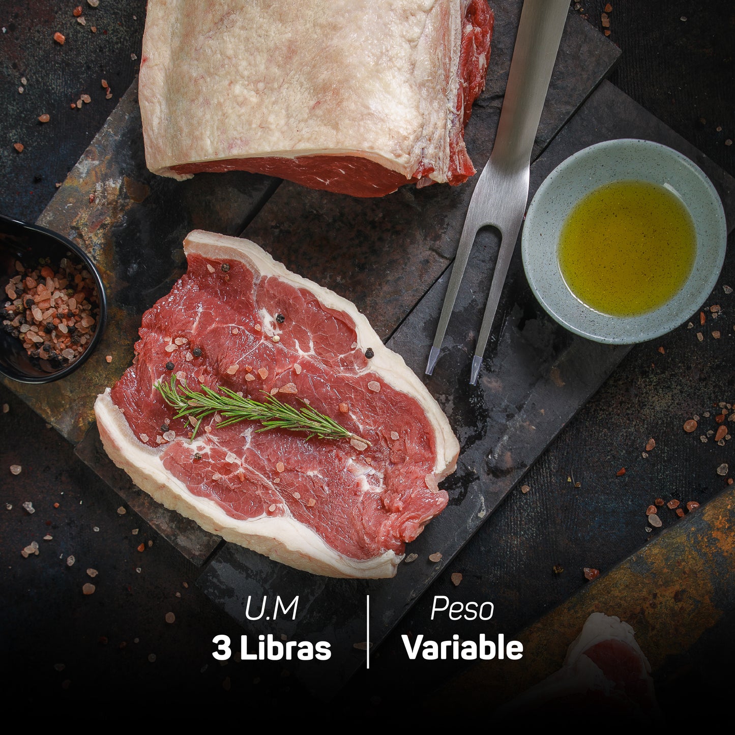 Chata o Churrasco Premium x 3LBS