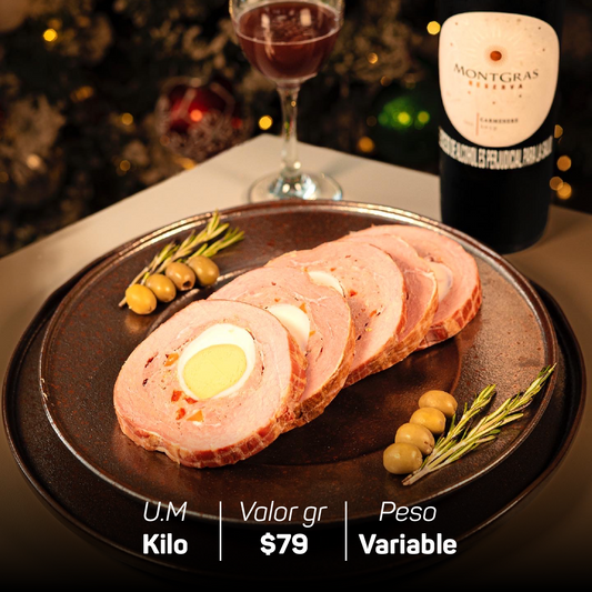 Capón relleno x kilo