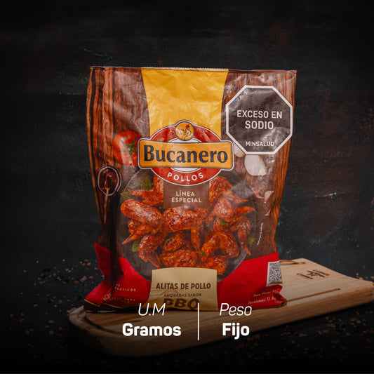 Alitas de pollo BBQ x 900g