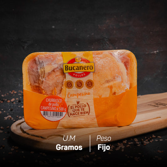 Churrasco campesino marinado x500g