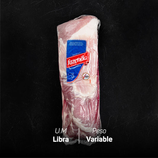 Costilla carnuda de cerdo