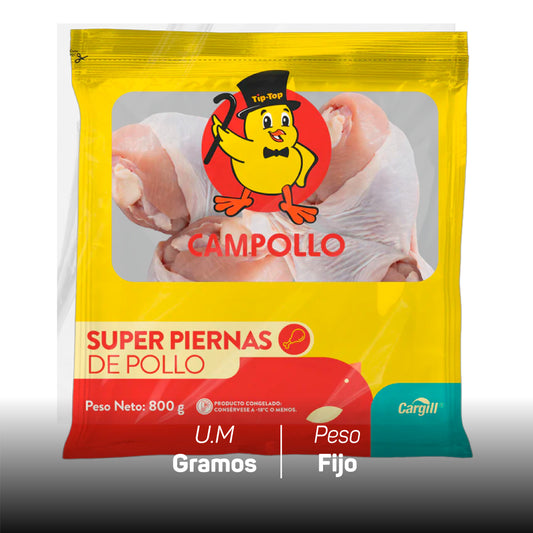 Super Piernas de pollo x 800grs